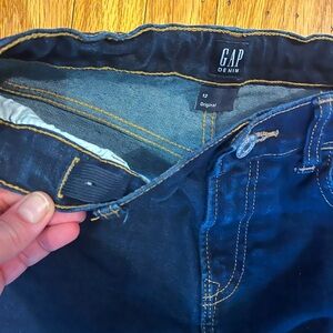 Gap boys jeans size 12 great condition,dark blue
